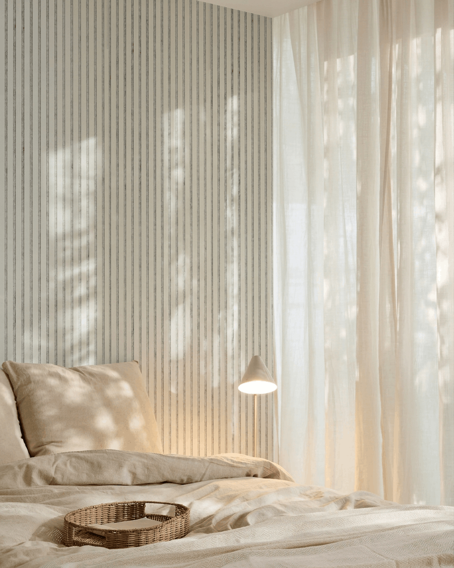 Akupanel | Akustikpanel / Colored, Snow, Grey Felt, 240 x 60 cm