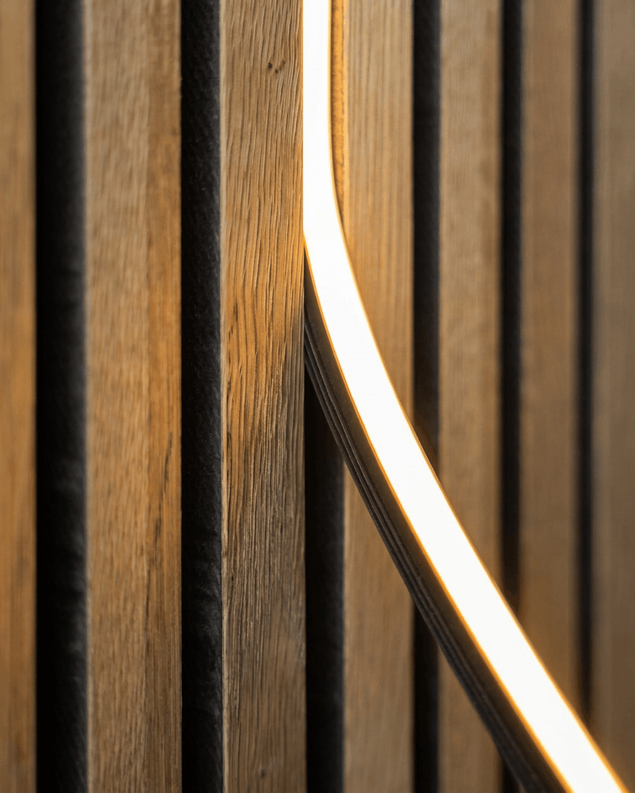 Lumi | LED striplight / Black, – 240 cm (4 pcs)